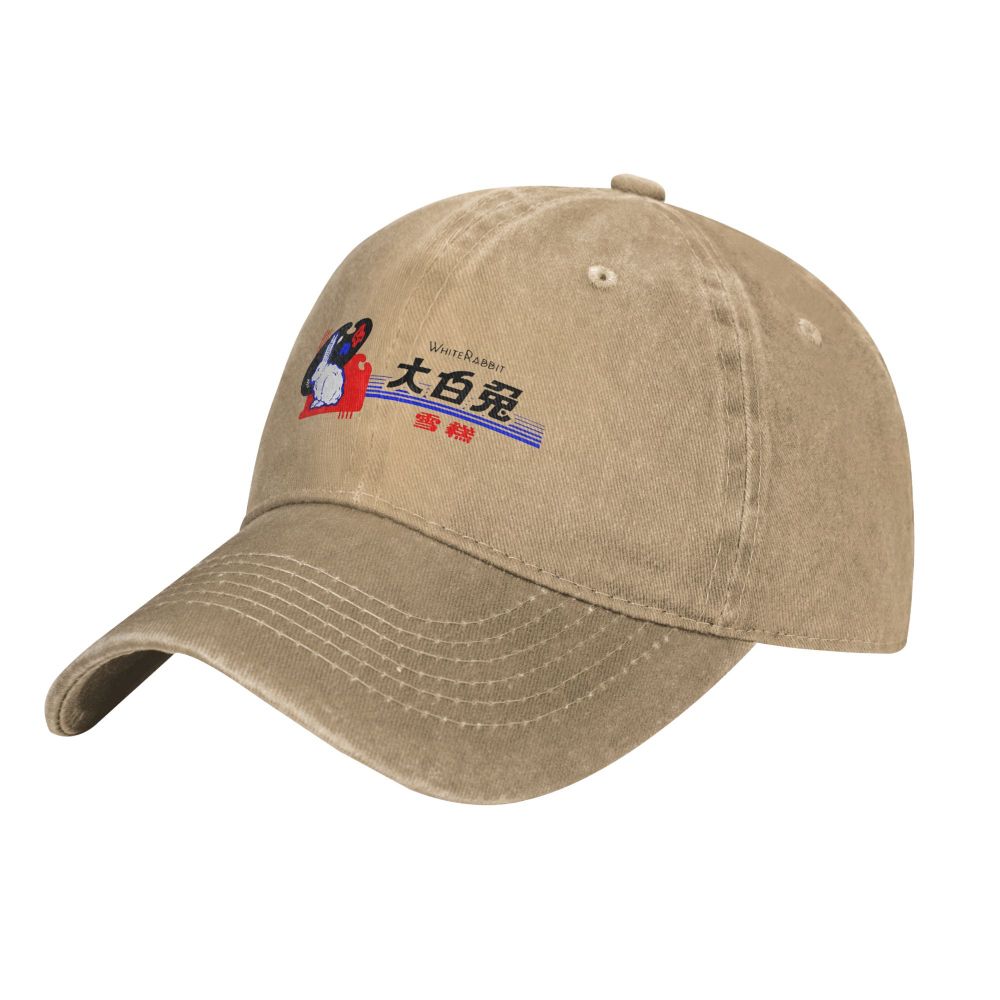 Weiße Kaninchen Süßigkeiten Baseball mütze Männer Hüte Frauen Visier Schutz Snapback Tier mützen – Detail 1