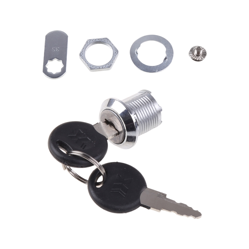 Description Picture 4 of item10-30mm Lock Filing Cabinet Post Mailbox Drawer Cupboard Locker 2 for Key Dropship