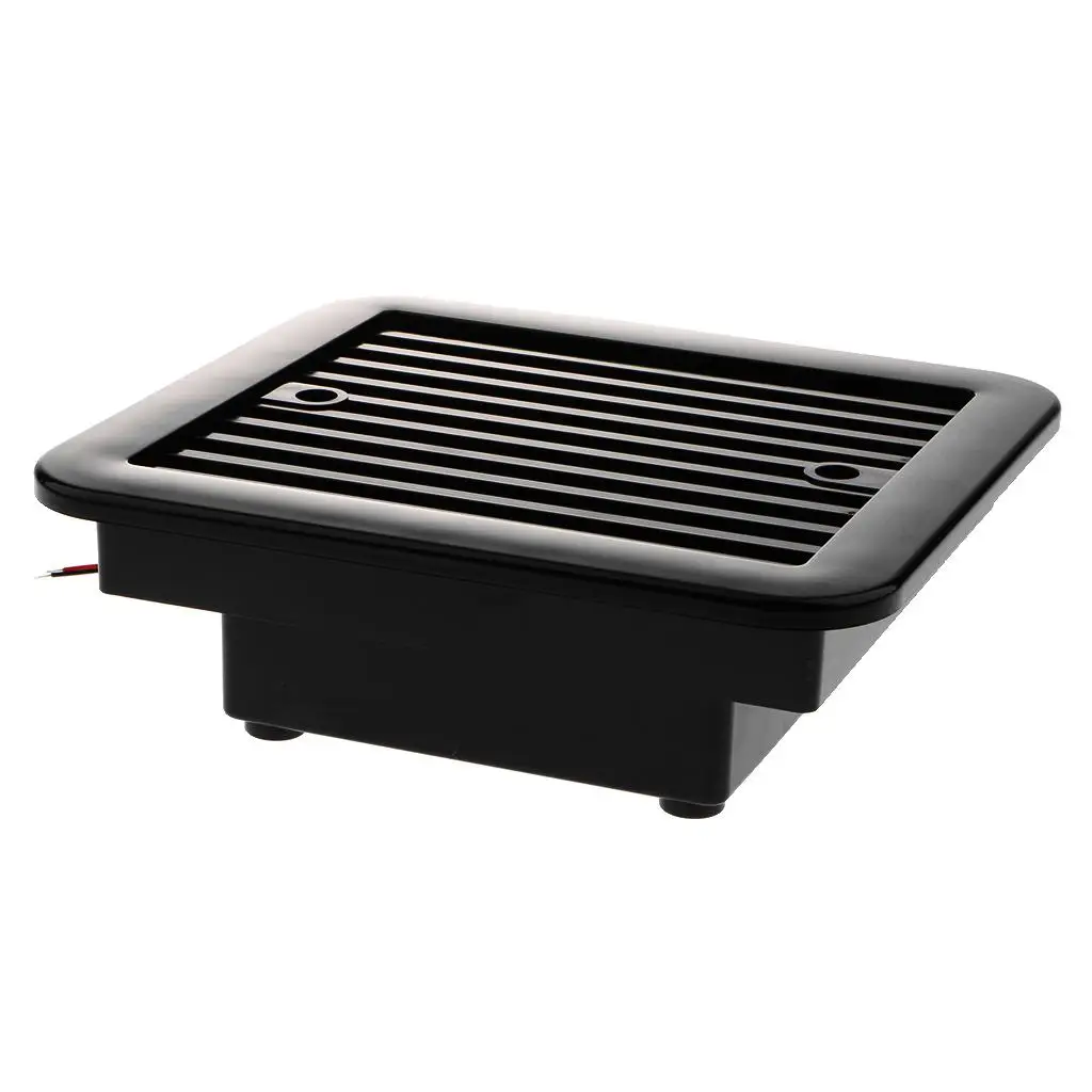 RV   Vents, Easy Installation and Cleaning, Installation Hardware Included - Black