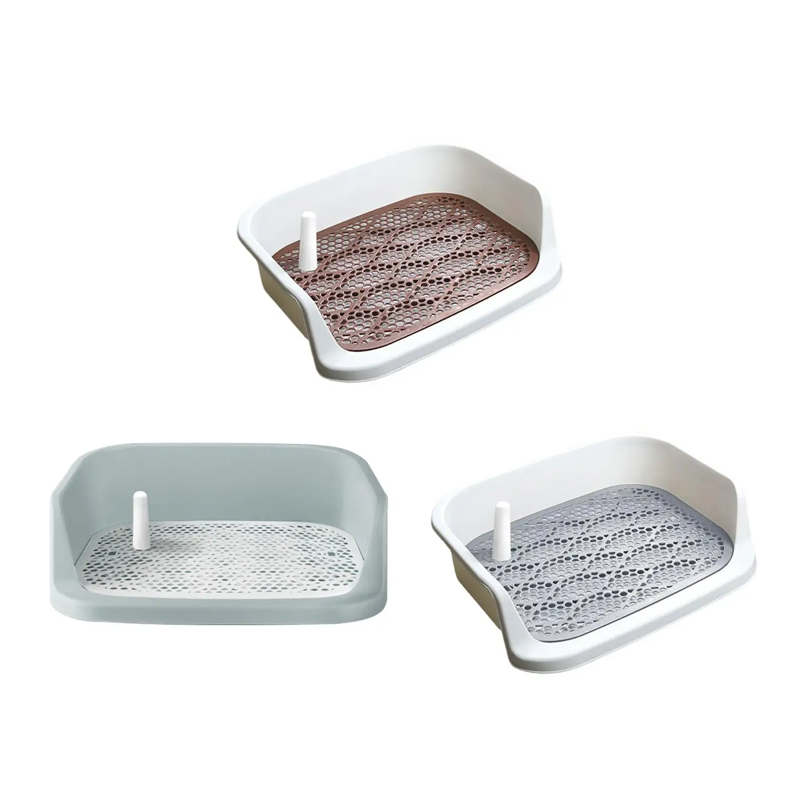 Dog Toilet Puppy Potty Tray for Cat Pet Pee Toilet Trainer Corner