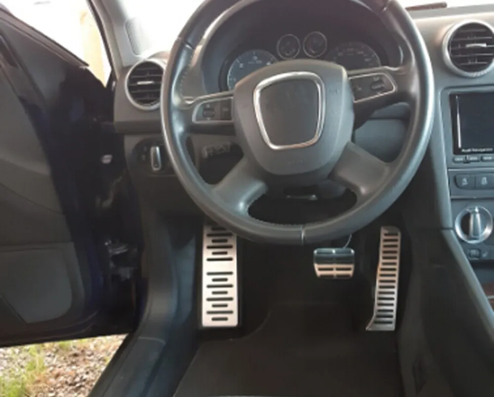 Auto Zubehör Fußstütze Gas Bremspedal Kupplung Pedal Für Skoda Octavia A5 Yeti Superb Für Seat Altea Leon Toledo Für Audi A3 TT – Detail 14