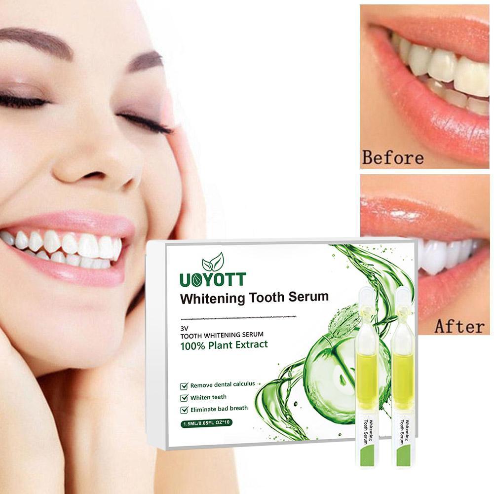 Best of Fruit Acid Teeth Whitening Essence Oral Cleaning Disposable Toothpaste TLOPA Ampoule Tooth Serum Toothpaste 10pcs Reviews & Tips