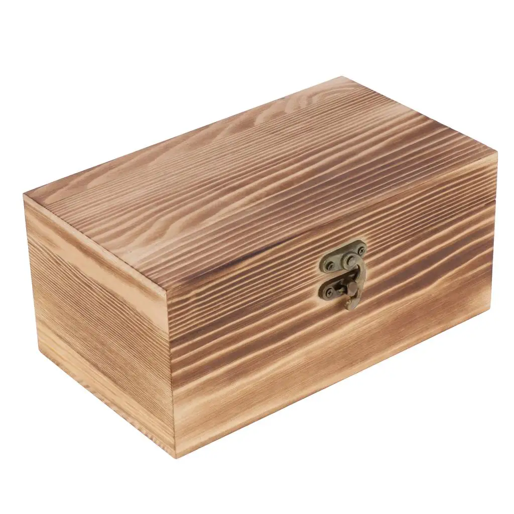 3pcs Wooden Jewelry Boxes Jewels Boxes Storage Trinkets Gifts Case