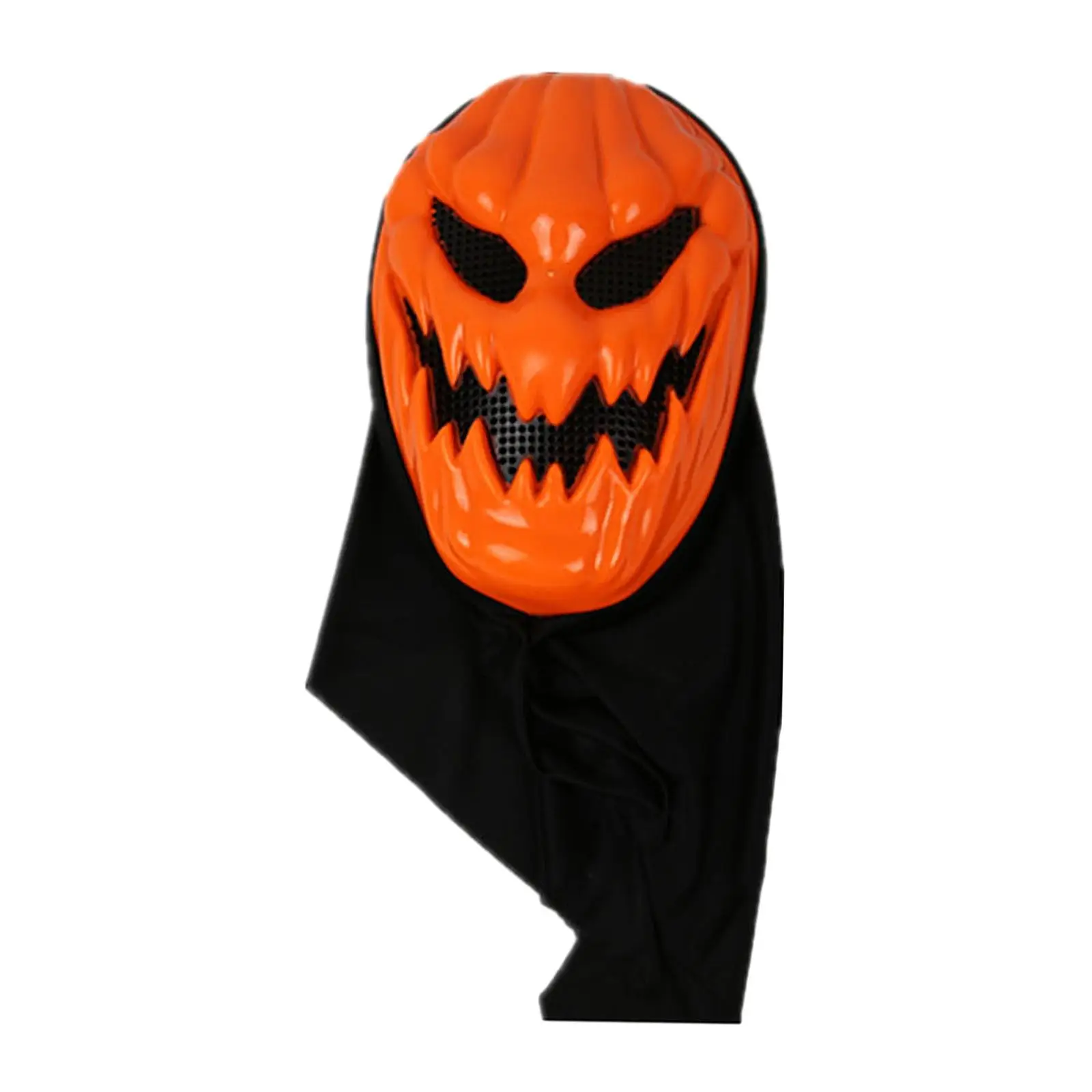 Halloween Pumpkin Head Mask Props Full Face Cover Headgear Costume Party Accessories for Show Cosplay Party Masquerade Festival
