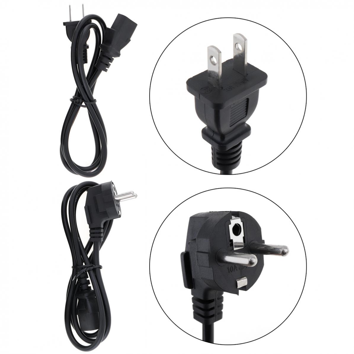 adaptador de energia, 12V, 5A, 60W, AC 100-240V, DC 12V