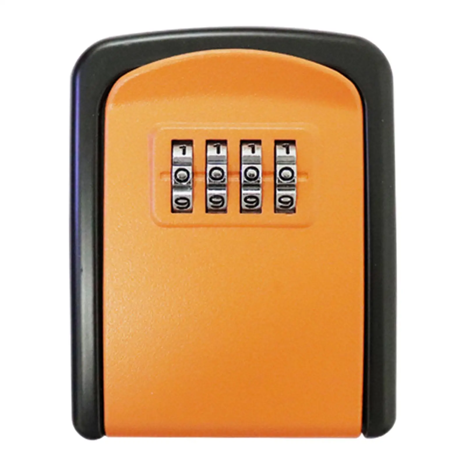 Portable Password Lock Box Password Combination Lock Box Outdoor Box with Code Resettable Code Lock Box for Door Key