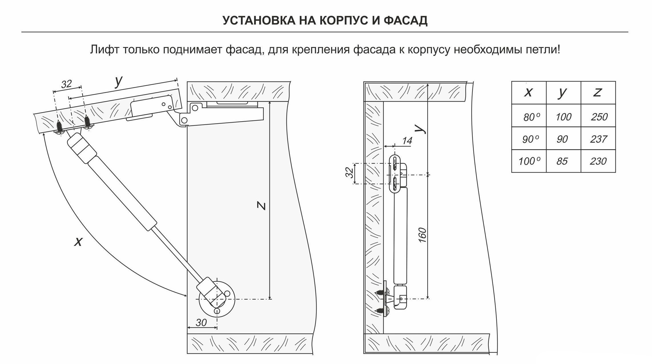 Газовый лифт gl105gr