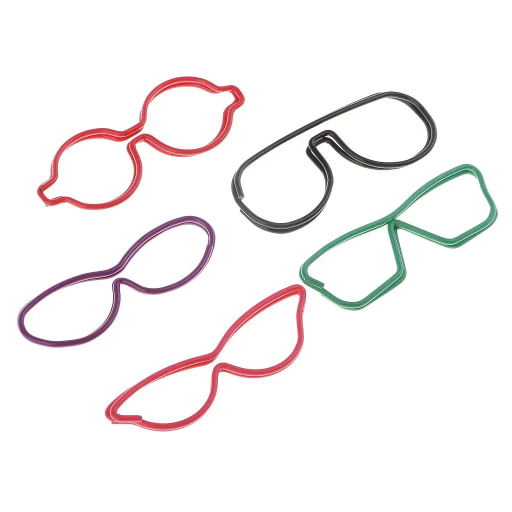 Shaped Clips Bookmark  Paper Clips Photo Document Clamps