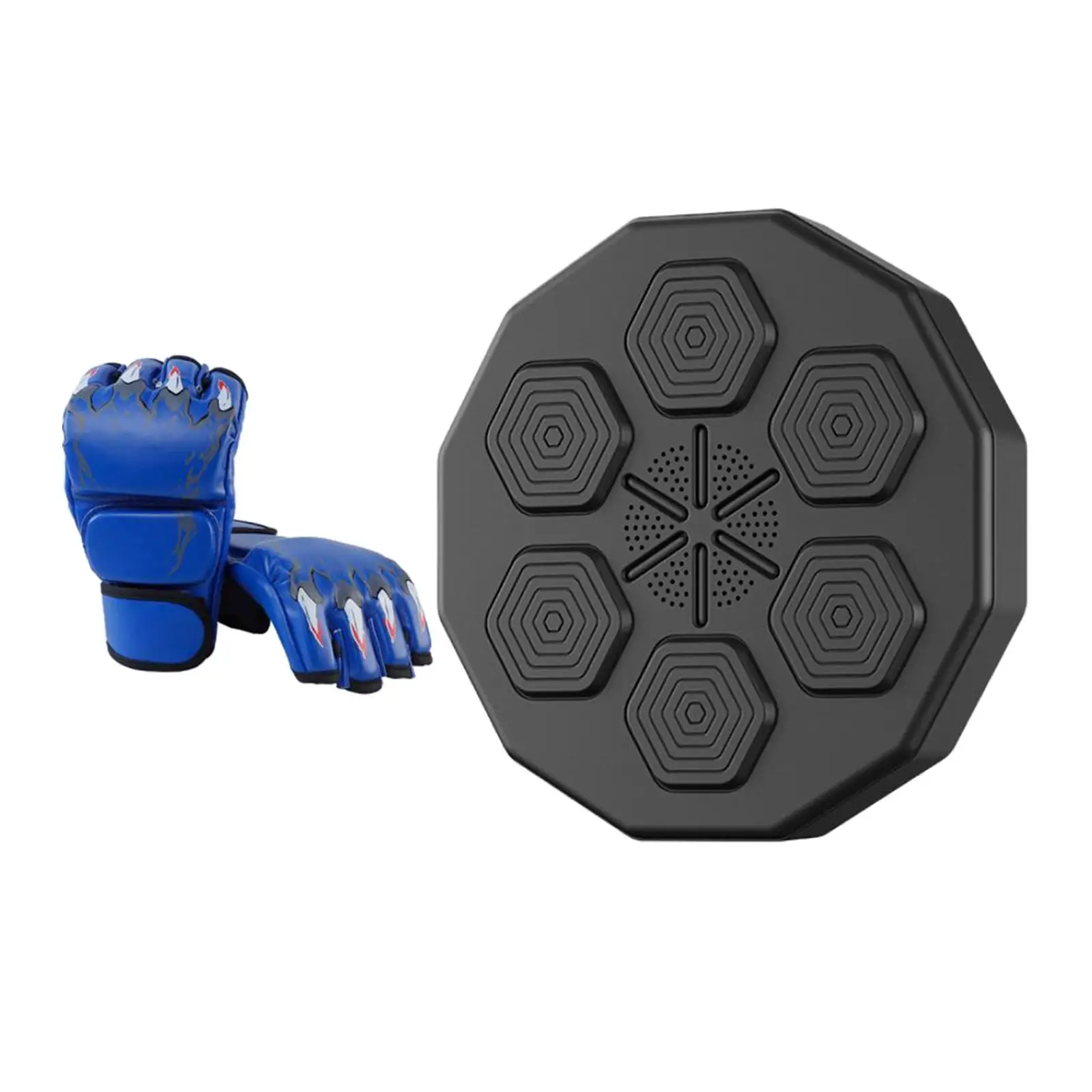 Boxing Machine Kids Adults with Gloves Household Electronic Boxing Wall Target for Indoor Gym Practice