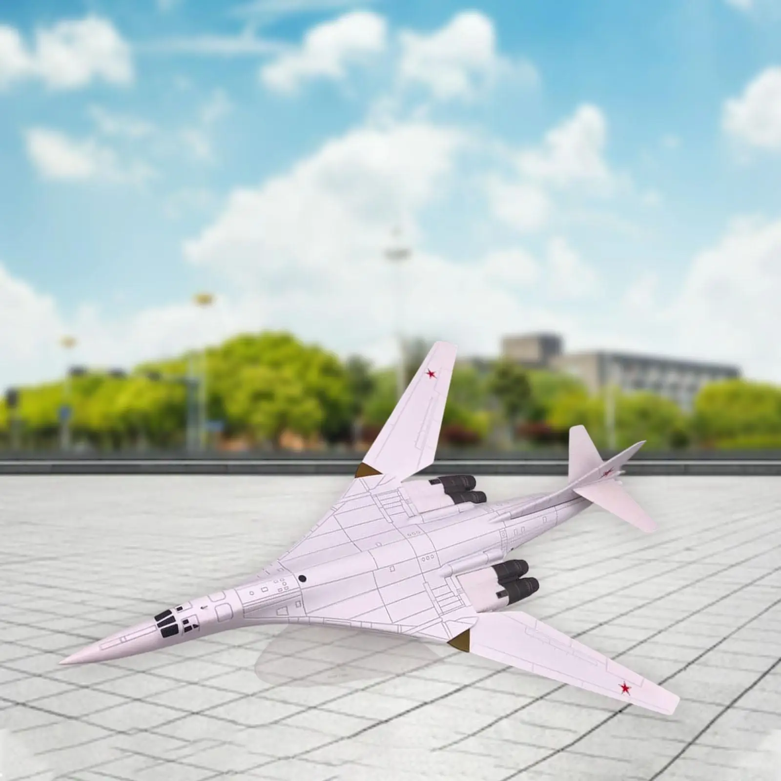 1:200 Aviation Model Decoration Alloy Toy Aircraft Attack Plane for Children