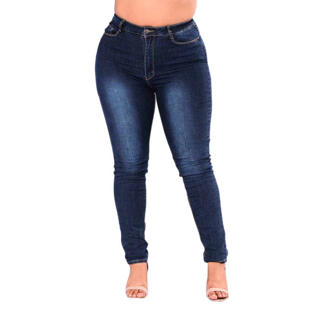 Title 2, Women Plus Size Baggy Denim Pants Stretch Slim...