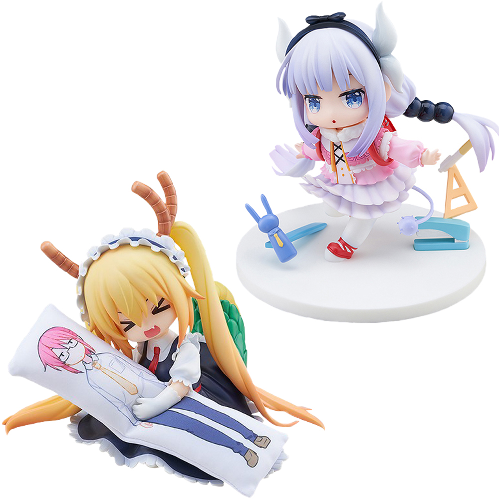 Miss Kobayashi Дракон горничная Kanna Kamui Tohru оригинальные Аниме  фигурки коллекционные модели игрушки (рибоза) подарок для детей | AliExpress