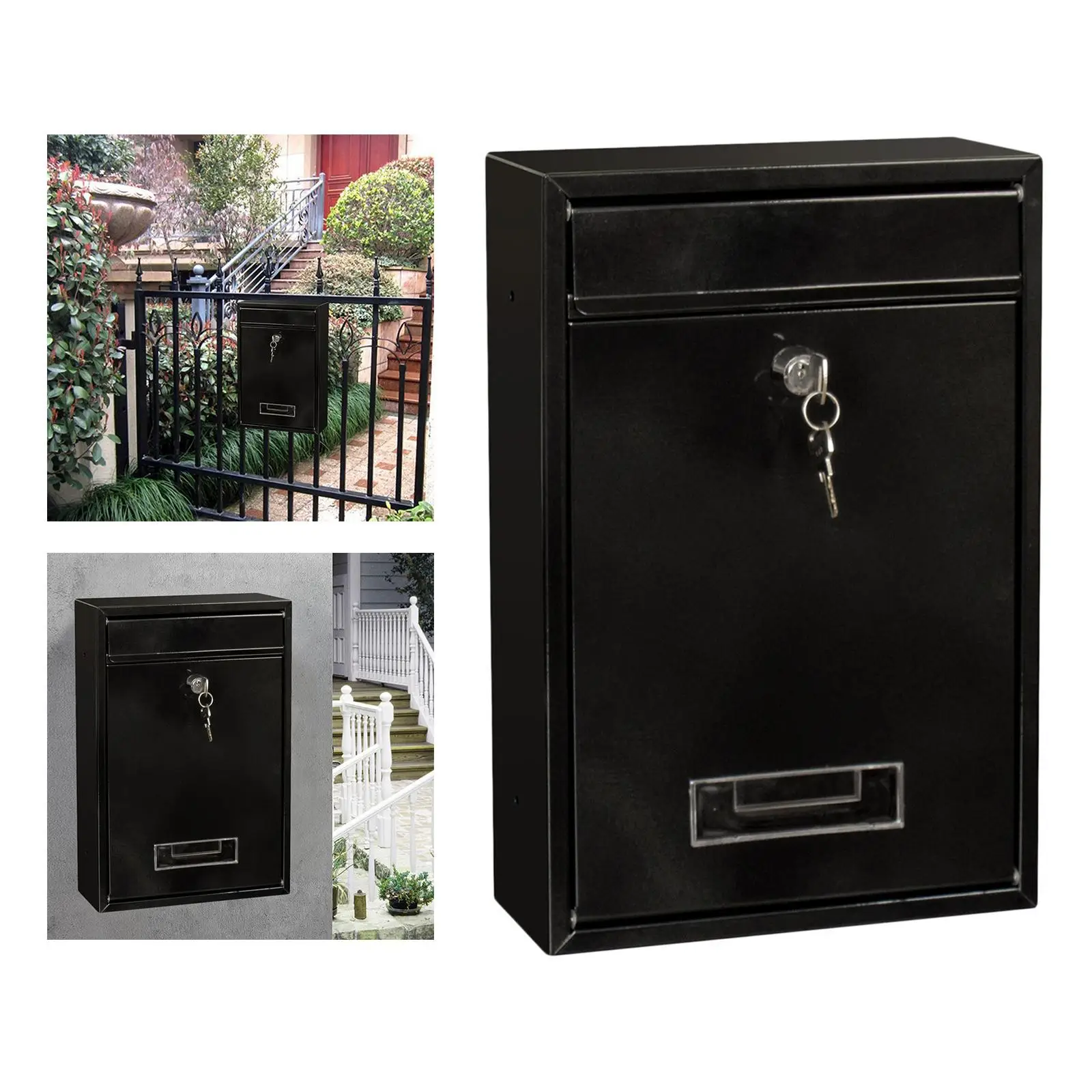 Wall Mounted  Mail Box  Mail Box Lockable Mail  Keys