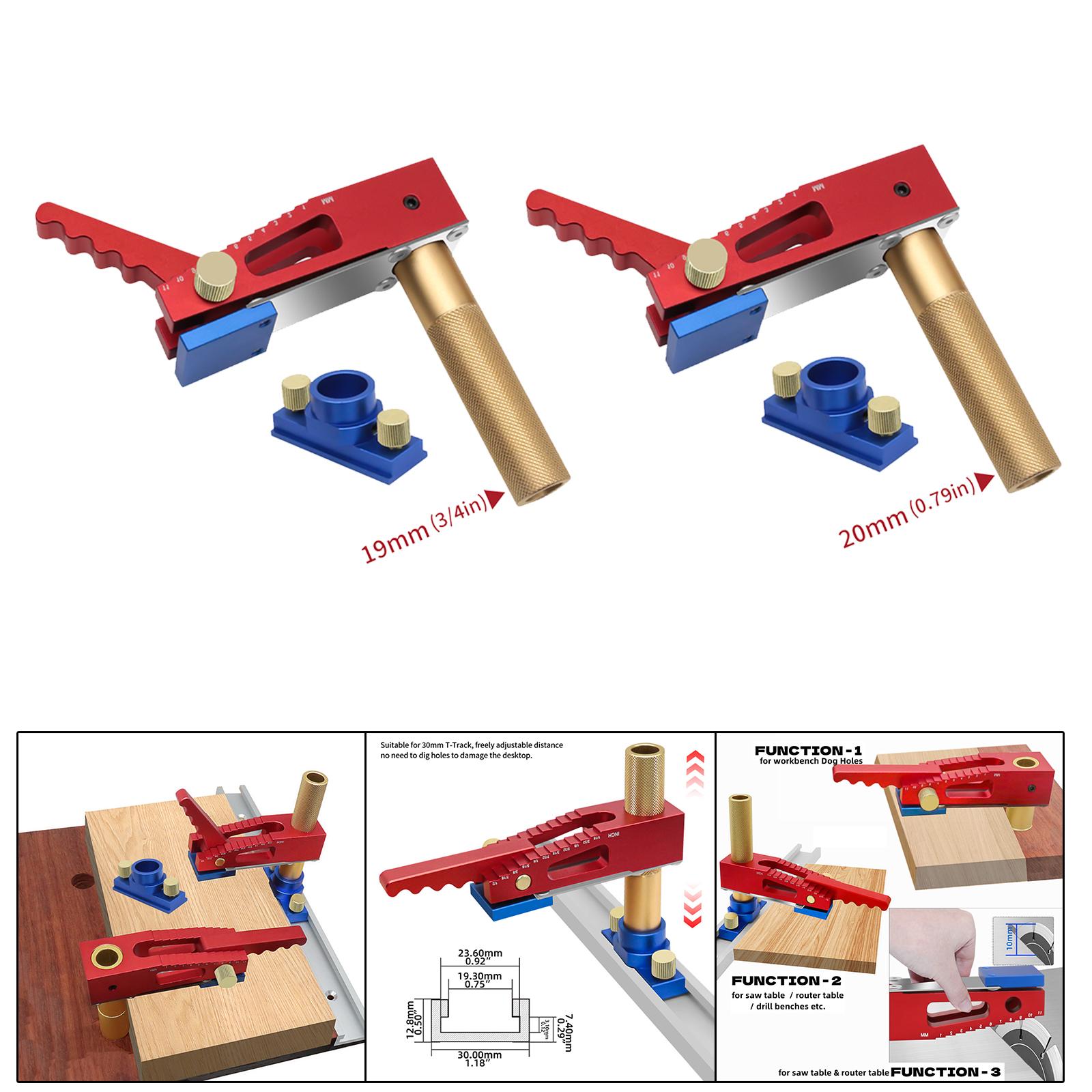 Hold Down Clamp Woodworking Backing Connector Benchtop Quick Clamps