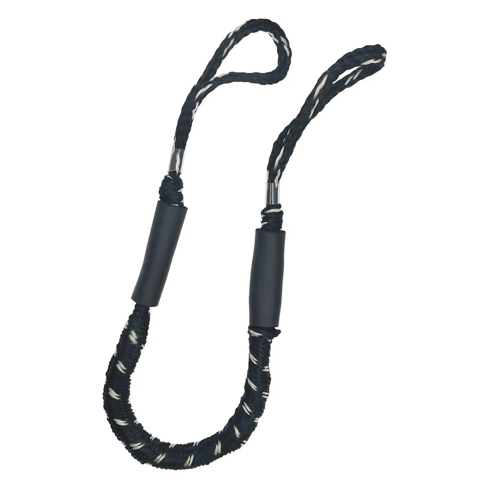 Bungee Dock Line Bungee Docking Rope 4FT Rope Stretchable Mooring Rope Foam Float Fishing Boats Kayak Accessories
