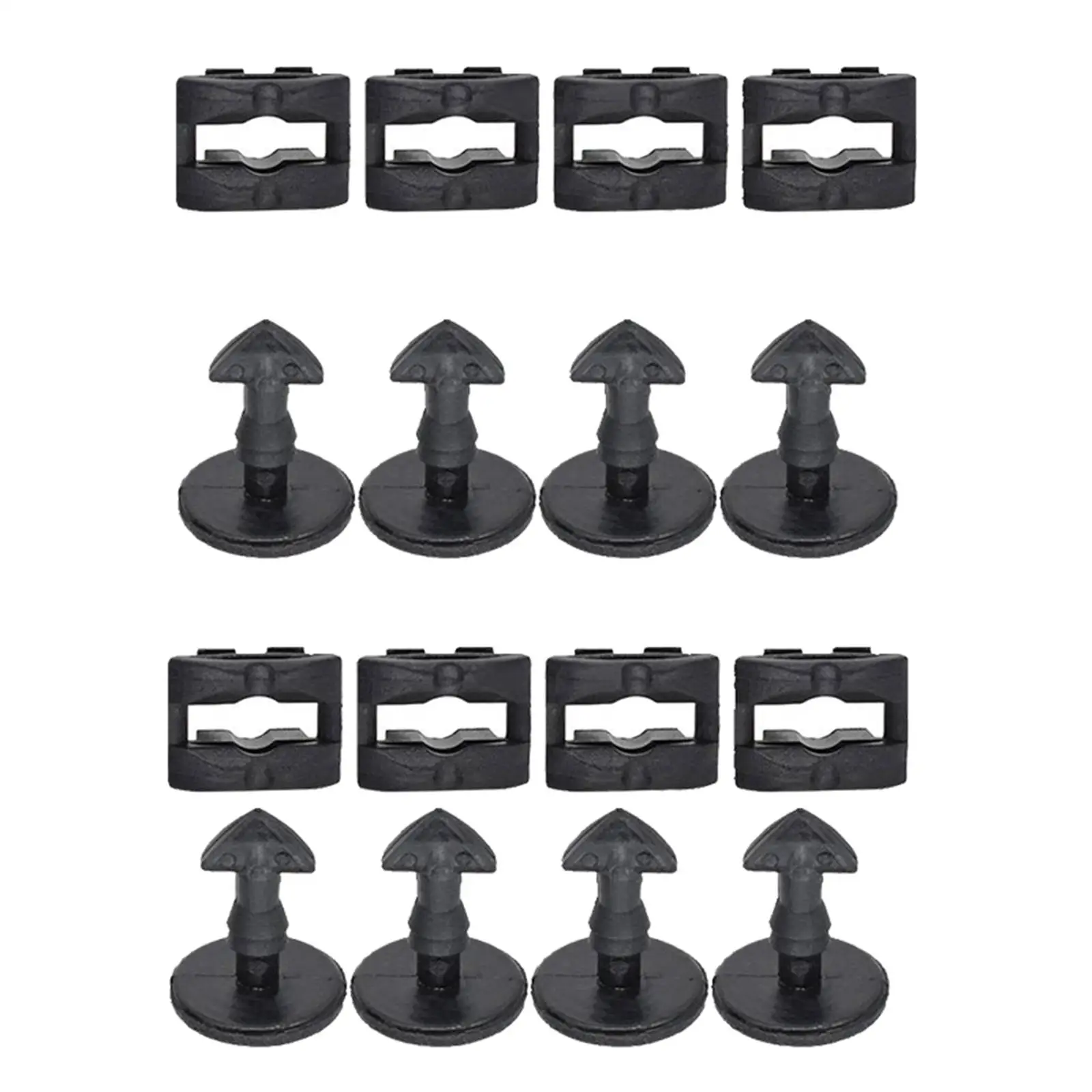 4Pcs Bumper Tow Eye Cover Clips Fastener Fender Retainer for Land Rover Discovery 3 4 Range Rover Sport Easy Installation