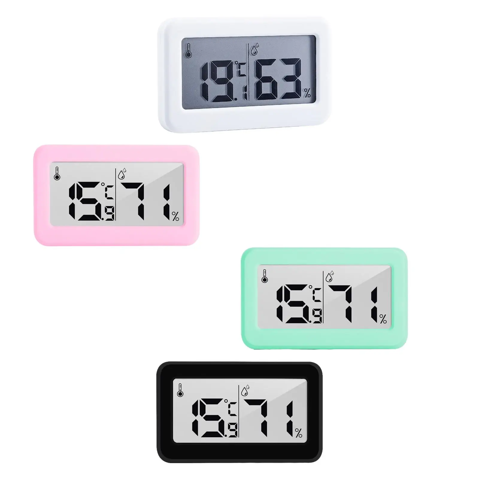 Digital Hygrometer Thermometer Smart Professional Electronic for Indoor Room