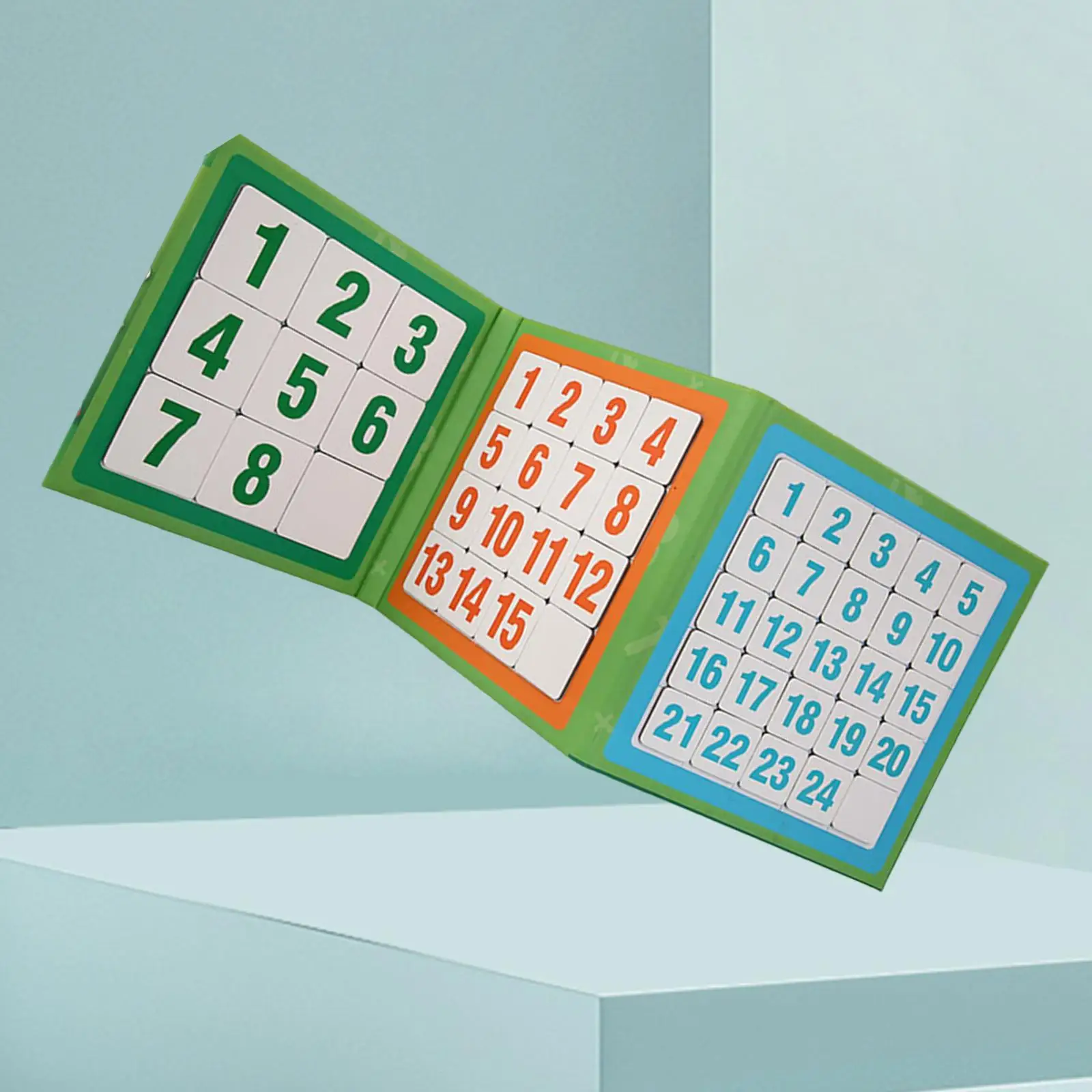 Digital Slide Jigsaw  Children Number Puzzles Toy Brain Teaser