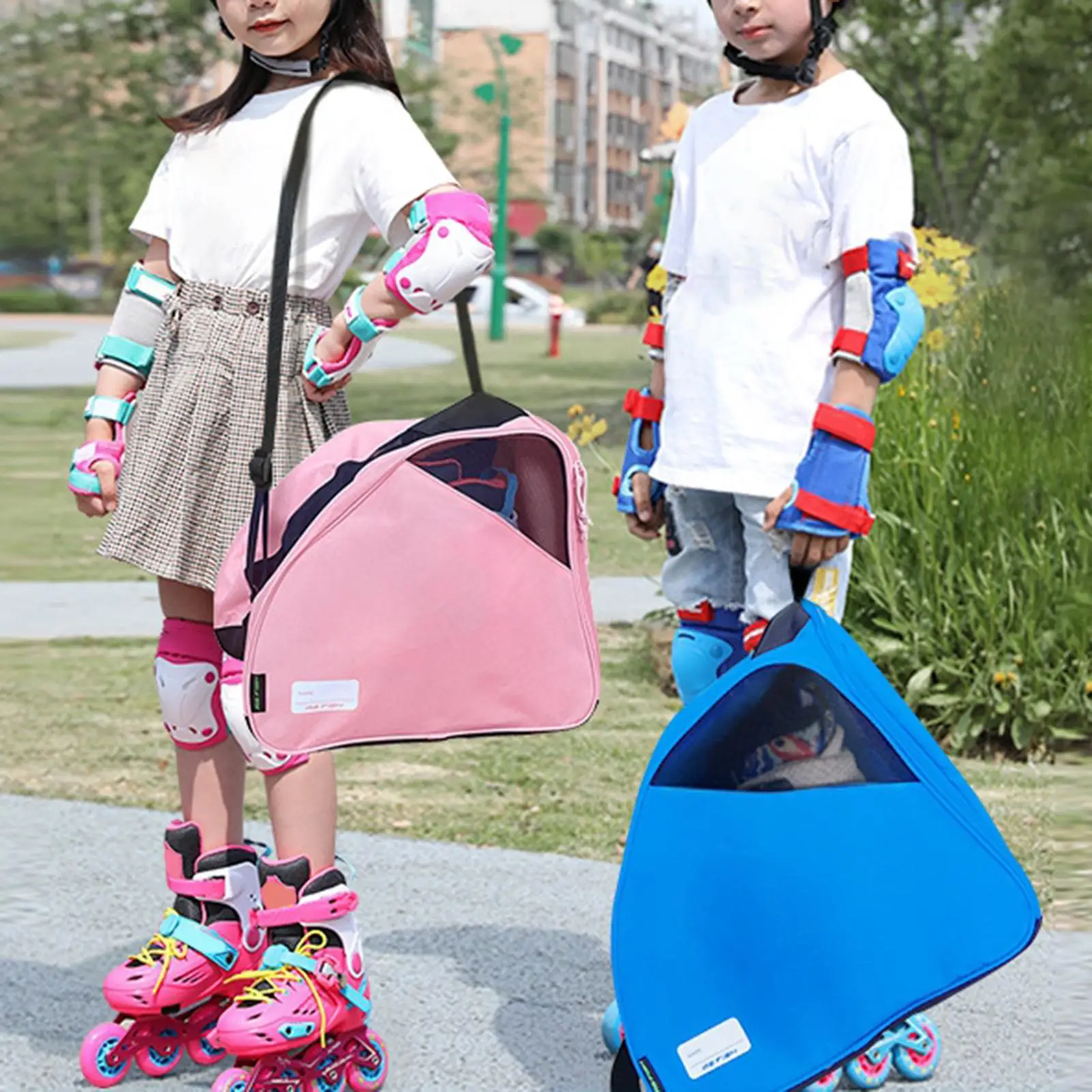 Roller Skate Bag for Kids and Adults Skating Shoes Storage Bag Skating Bag