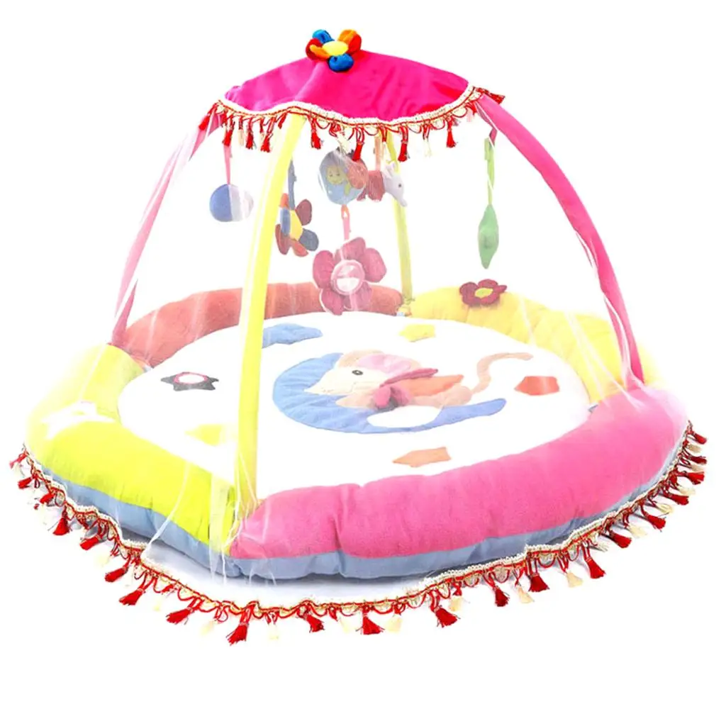 Baby Infant Nursery Bed Game Blanket Crib Canopy Mosquito Net Netting