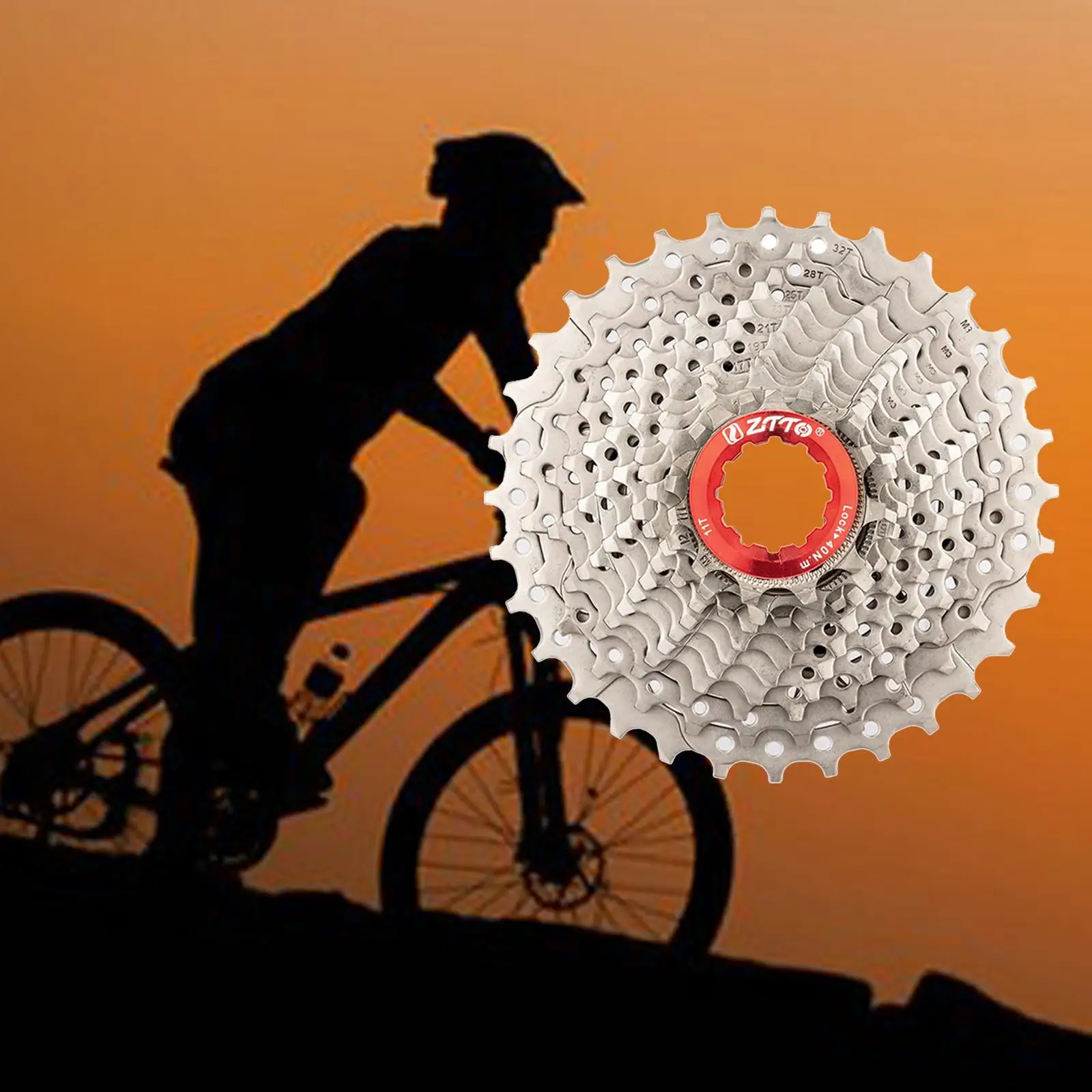  Freewheel Set Steel  Cassette  Replacement Accessory for Mountain Bikes Road Bike