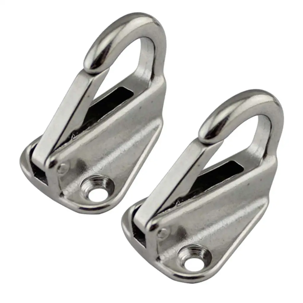 Set of 2 Sail Hardware Safety Spring Snap Fending Hook Accessories