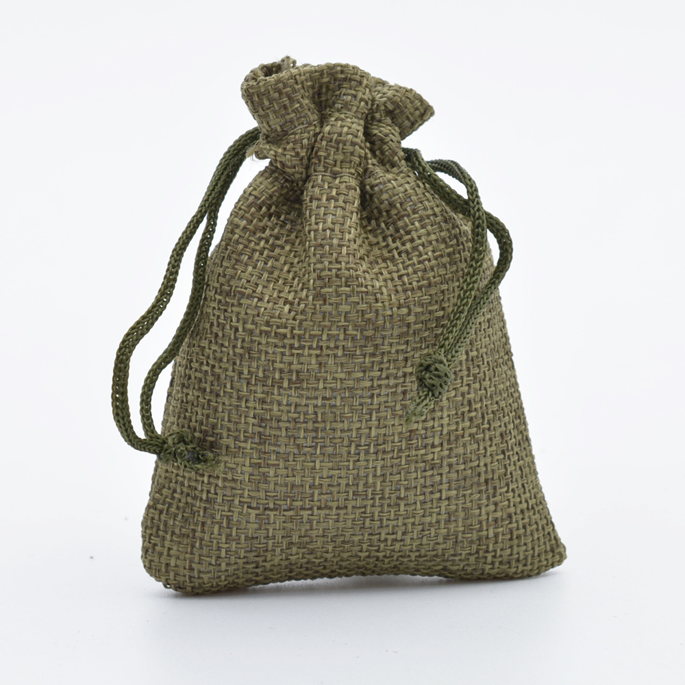 5 Stück Multisize Jute Sackleinen Leinen Kordelzug Tasche Weihnachten Halloween Geschenktüten Hochzeit Geburtstag Party Süßigkeiten Schokolade Verpackungsbeutel – Detail 27