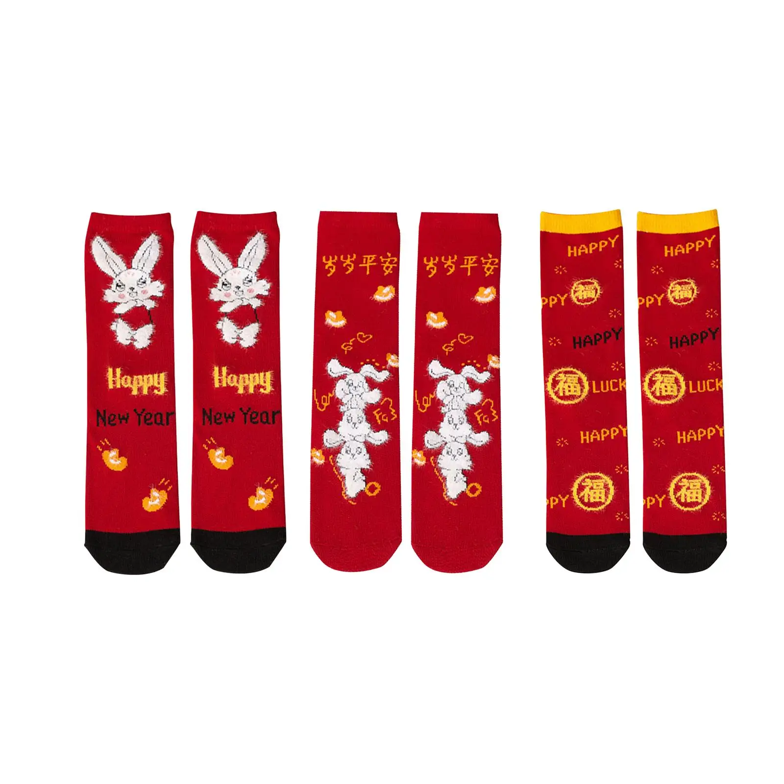 Children Stockings New Year Socks Winter Warm Socks Long Stockings for Girls Toddlers Gifts
