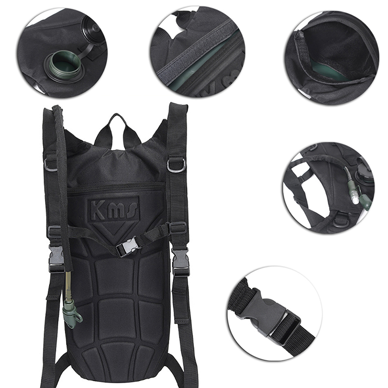 3L Tactical Hydration Water Bladder Backpack - Military Camouflage, Outdoor Sports & Cycling 12