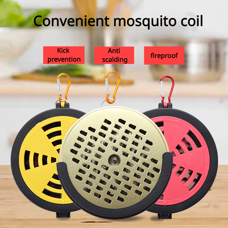 Outdoor Moskito Weihrauch Disc Tragbare Hangable Indoor Moskito Weihrauch Box Sommer Angeln Mückenschutz Feuer Prävention – Detail 1