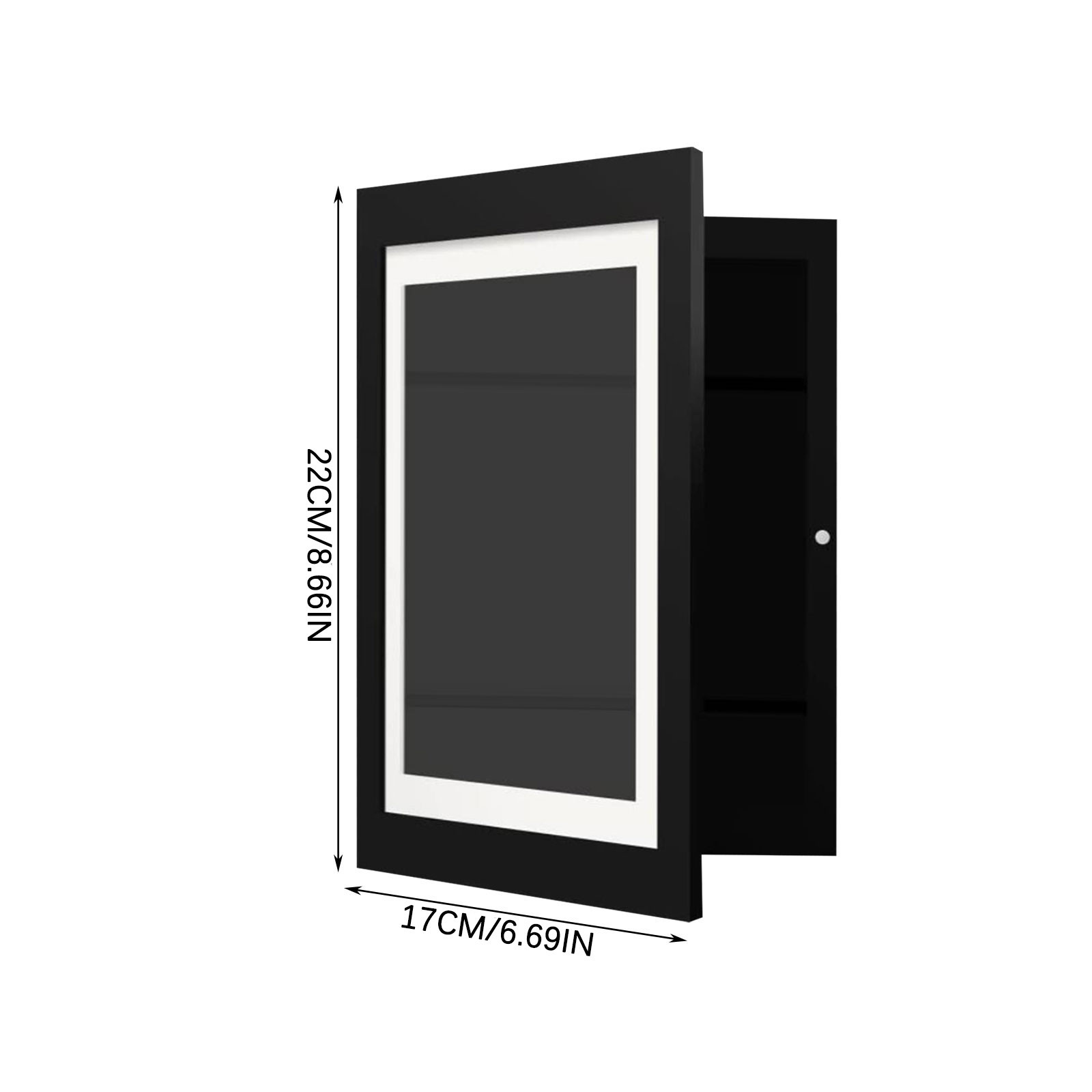 Title 6, Art Picture Frame-hinged Front Opening Changeab...