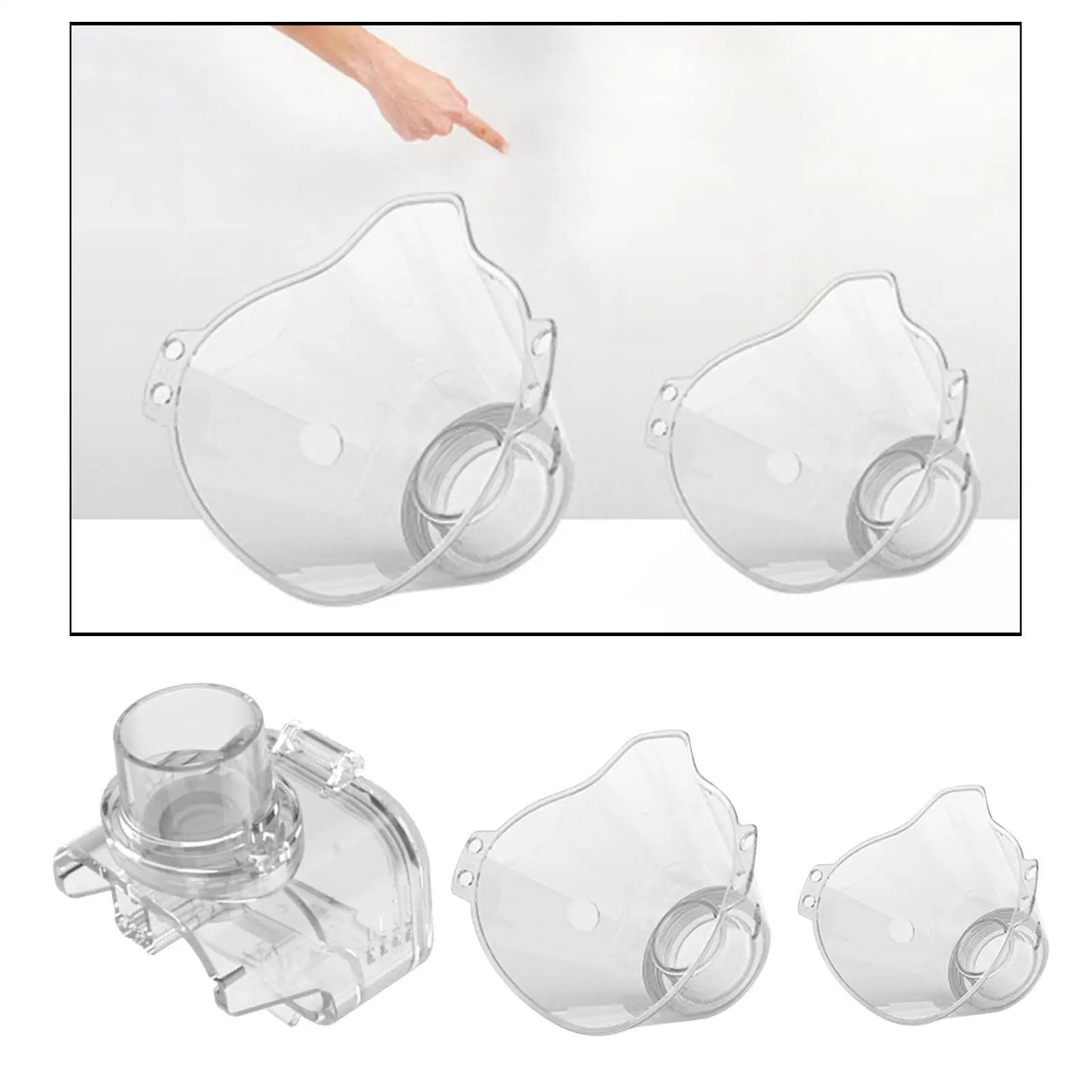Nebulize Cup  Humidifier Inhalers Adults and  Replacement Parts Kit
