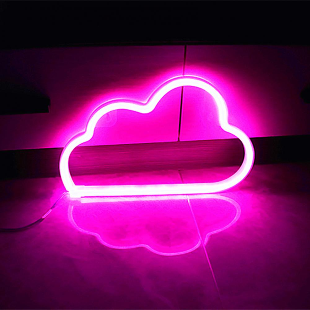 Lampe Néon LED En Forme De Nouille Pour Décoration Murale