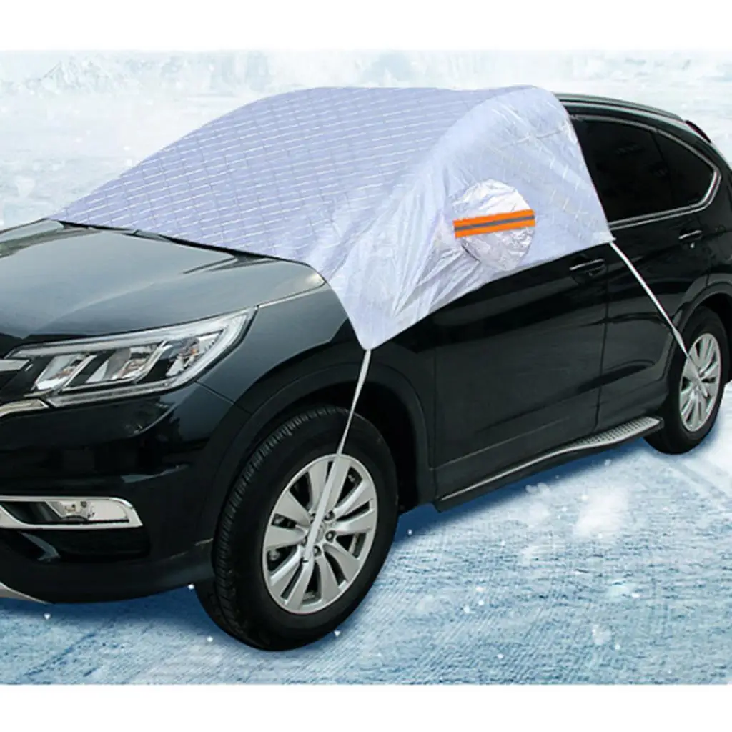Windshield Snow Cover Ice Removal Wiper Visor Protector All Season Winter Summer  Shade for Cars Trucks Van SUVs