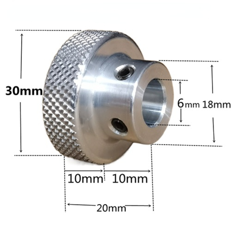 Knurling Oxidação Handle Válvula Em Relevo Deslizante