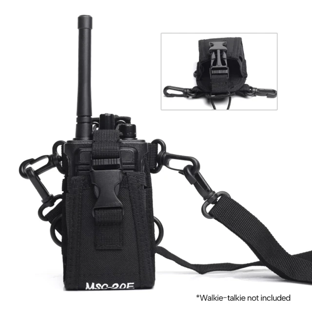 Talkie walkie Sacoche de poitrine-Sac Poche pour Walkie Talkie