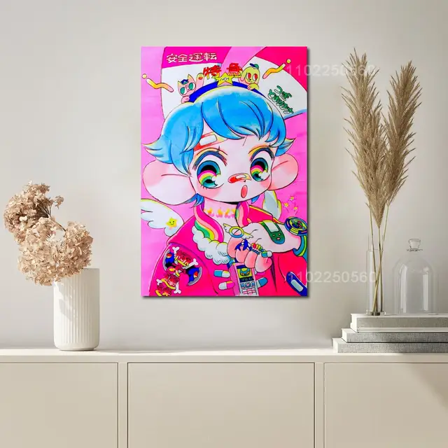 FDSHF Anime Wallpaper 4k Celular Poster Decorative Painting Canvas Wall Art  Living Room Poster Bedroom Painting 60x90cm : : Home & Kitchen