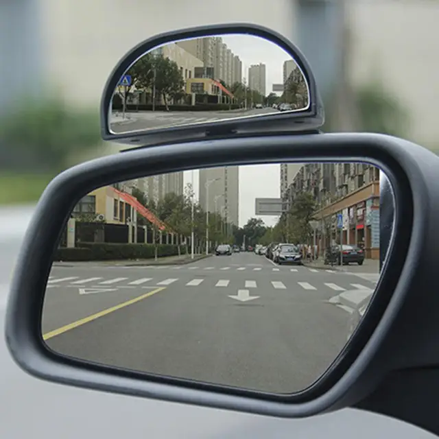 Auto Spiegel Weitwinkel 360 Grad Einstellbar ABS Auto Rückspiegel Parkplatz  Hilfs Gadget für Fahrzeug