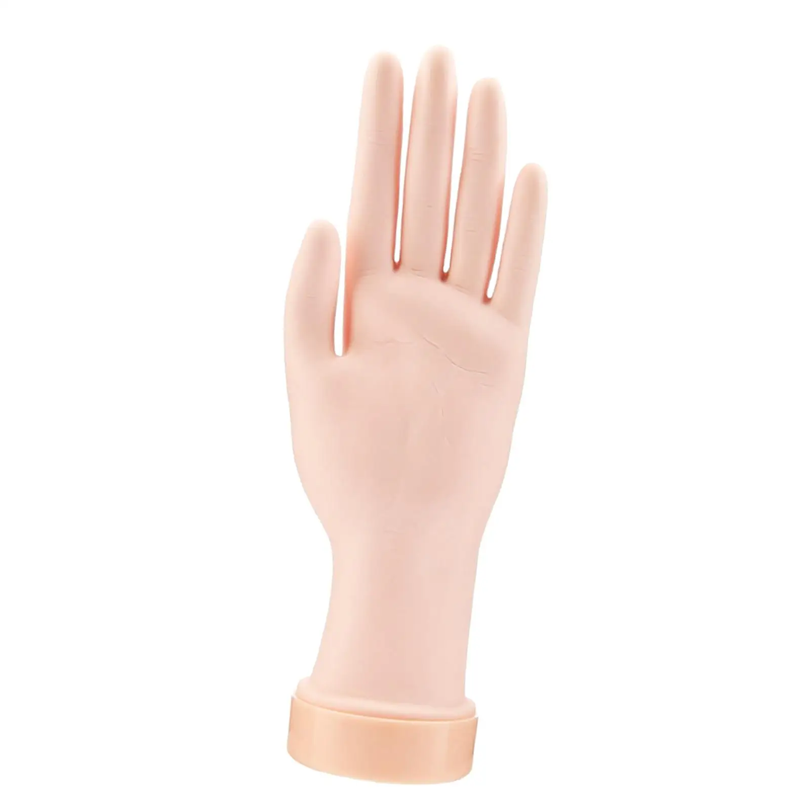 Bendable Nail Practice Hand Realistic Flexible Model Mannequin Hand for Salon Nail Art Design
