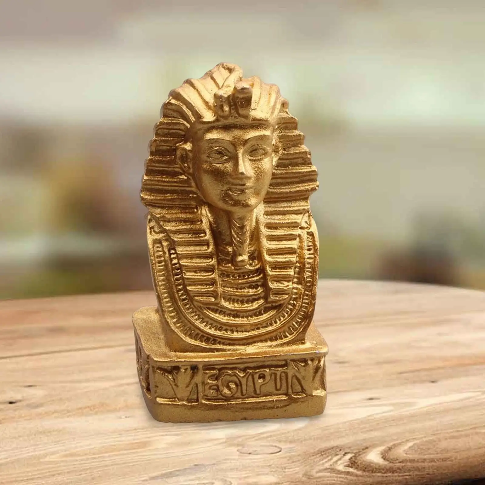 Ancient Egypt Queen Statue Collection Figurines Resin Crafts Sculpture Artware for Tabletop Living Room Home Office Decor