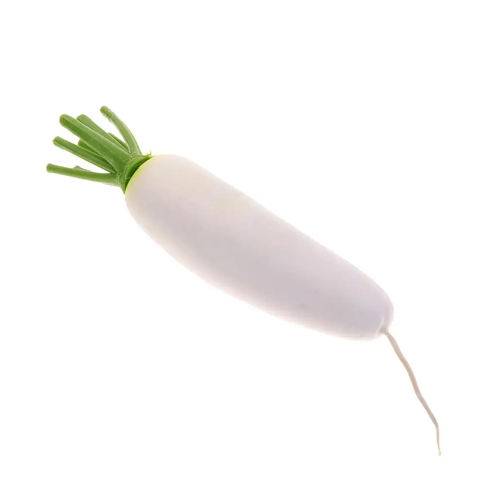  Artificial Carrot Radish Vegetable Fruit Photo Props for Home Stage Decor Kids Teaching Toys