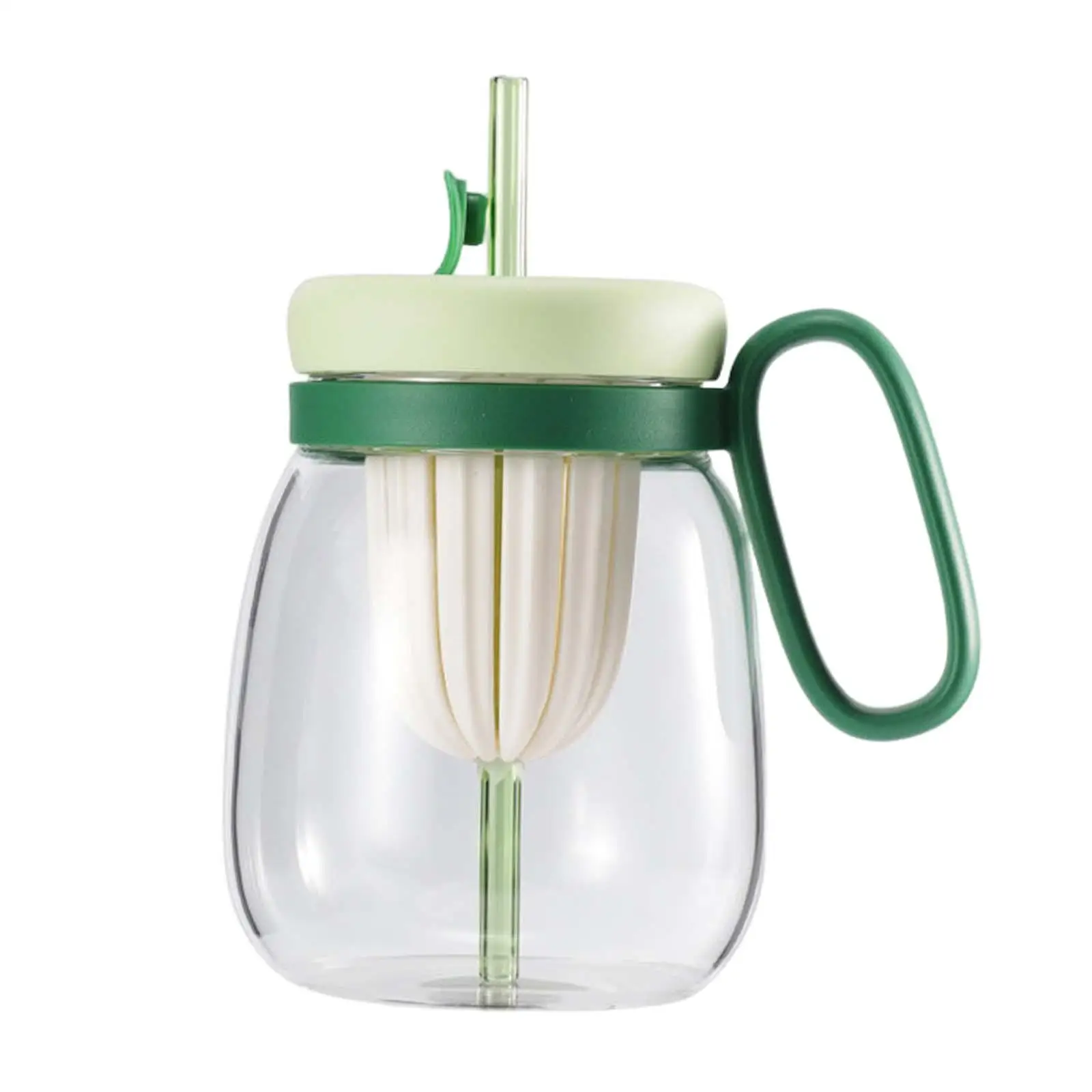 Drinking Cups for Kids Glass Tumbler with Tea Infuser for Picnic Hiking Teen