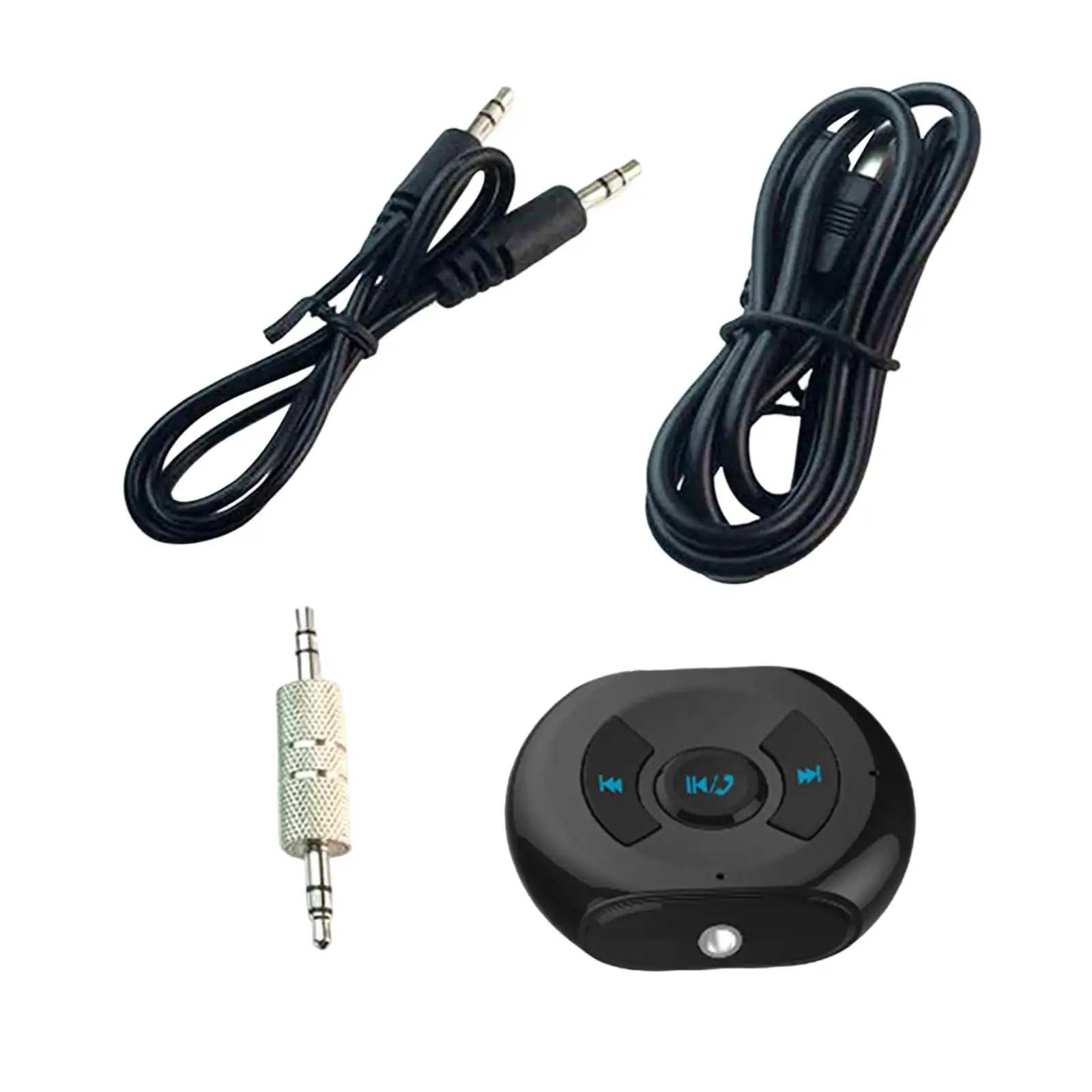 AUX Bluetooth Receiver for Car Music with Audio Cable Lightweight for Home Stereo Hands Free Calls Easy to Carry Auto Reconnect