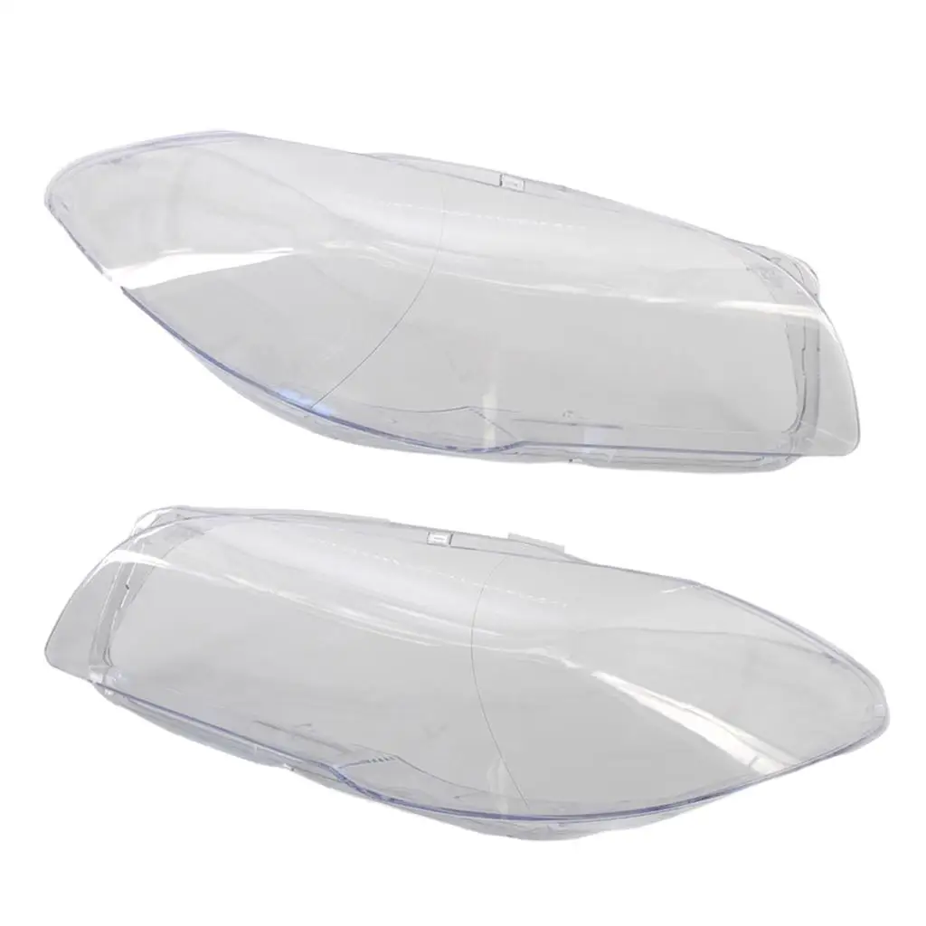 Headlight Lens Cover Headlamp Protective Shade Clear Shell Lampshade Headlamp Lens Fits for for BMW 2010-2013