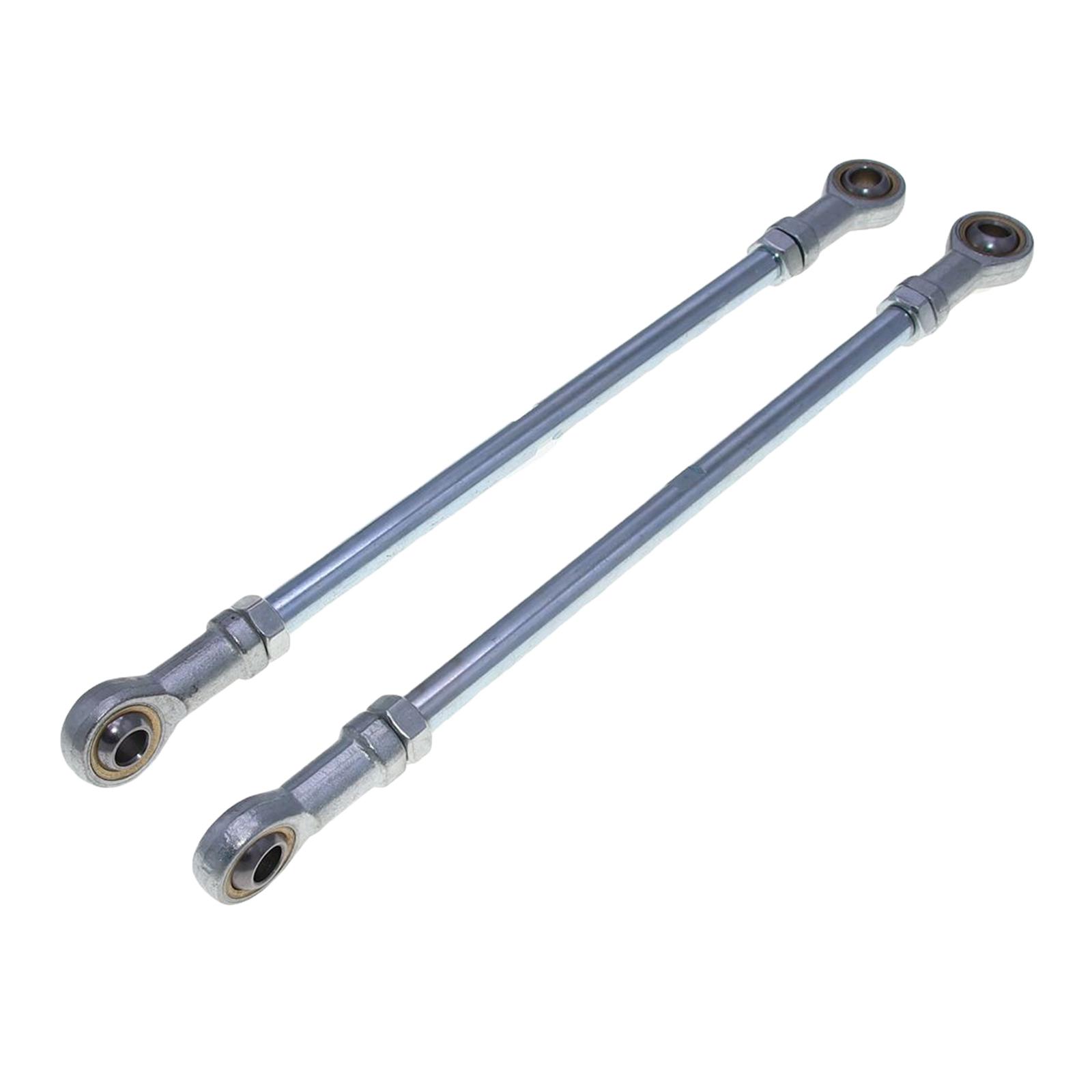 2 Pieces M10 Metal Bolt Tie Rod Ball Joiner Fit for 168 Go Kart ATV Karting