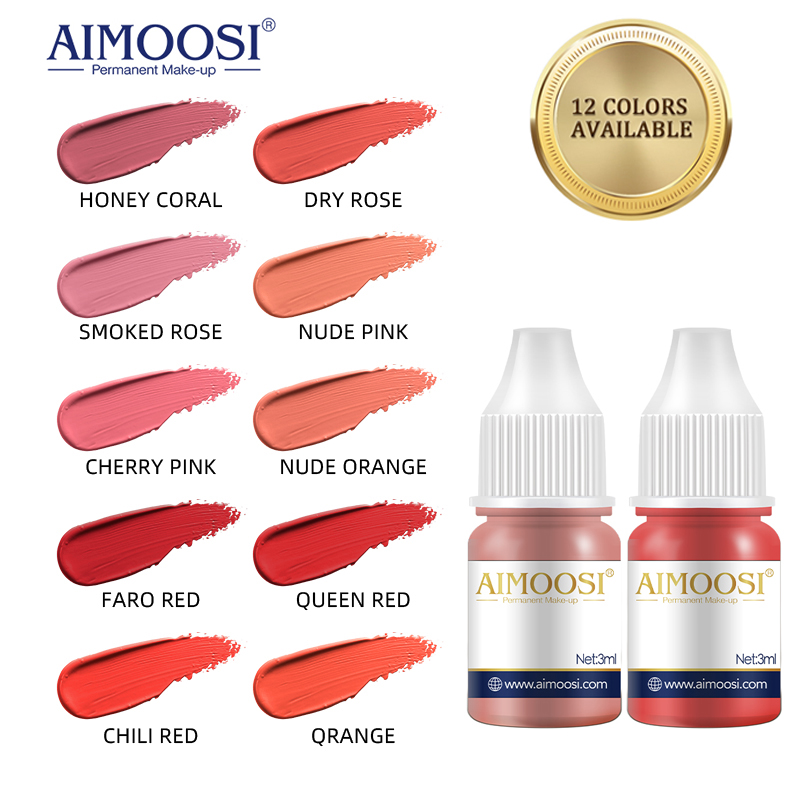 Best of AIMOOSI 3ml Nude Color Tattoo Microblading Paint Ink Pigment For Semi Permanent Makeup Eyebrows Lips Tint Consumables Reviews & Tips