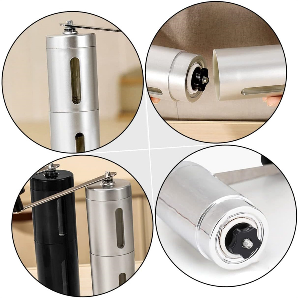 Title 2, Manual Coffee Grinder Hand Coffee Machine Porta...