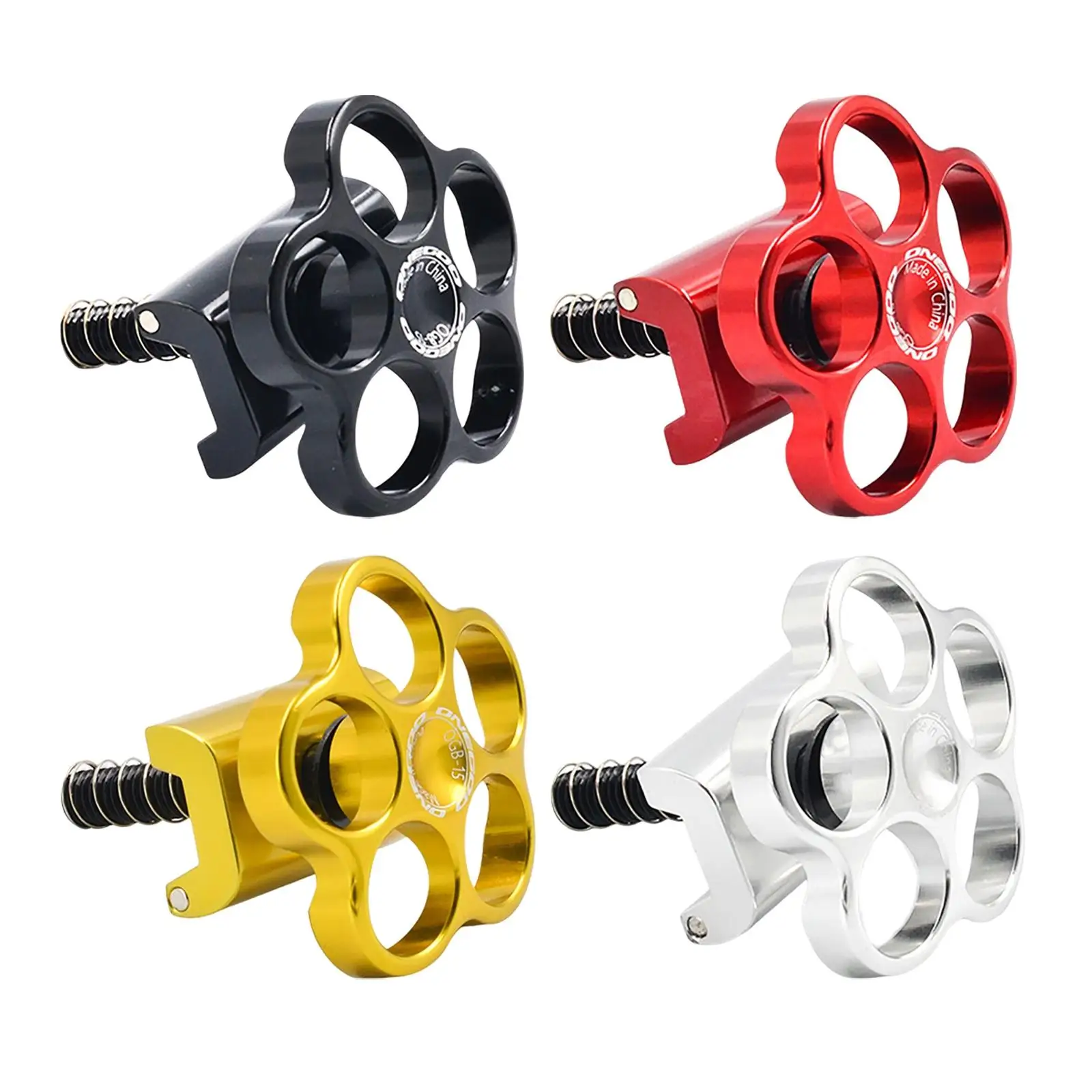 Foldable Bicycle Hinge Clamp Levers Aluminum Alloy Faucet Buckle for Folding Bike Frame
