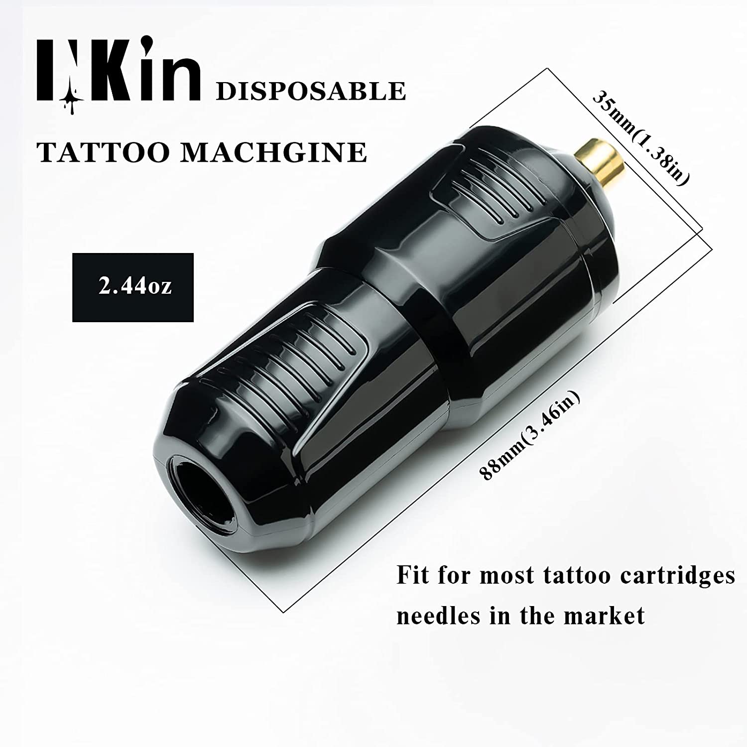 Best of INKin Disposable Rotary Tattoo Pen Machine Lightweight Medical PC Body Coreless Motor For Cartridge Needle Supplies Reviews & Tips