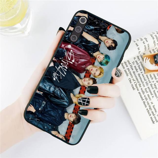 Stray Kids SKZ Phone Case for Xiaomi Redmi Note 11 10 9T 8 7 Pro 9 9A 9C 8  Black Soft Phone Cover - AliExpress